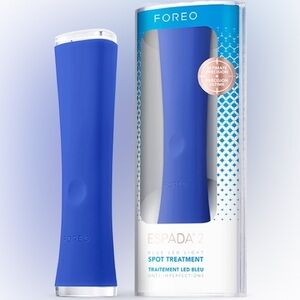 FOREO ESPADA 2 Blue LED Light ACNE TREATMENT NEW IN SEALED CASE! $169 in Stores!